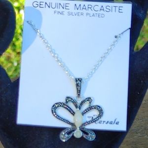 NWT Marsala Women's Butterfly Necklace